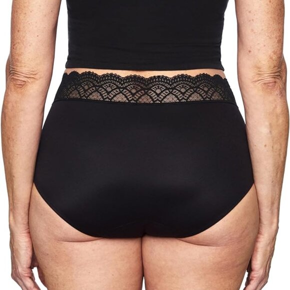 NWT Women’s Thinx For All Leaks High Waisted Period Underwear - Black - XL - Picture 3 of 7